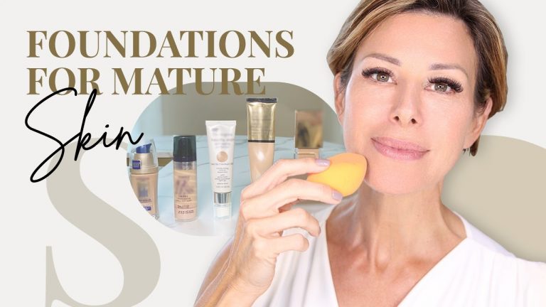 The Best Holy Grail Foundations for Mature Skin Over 40 - Dominique Sachse