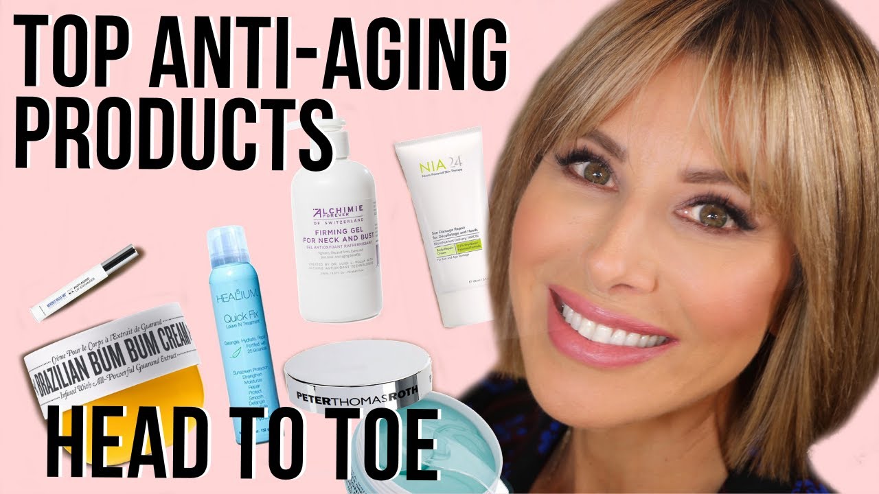 best anti aging skincare and body products